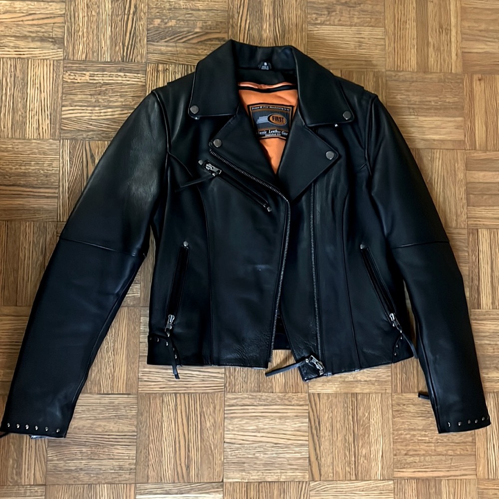 Classic Leather motorcycle jacket